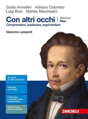 Copertina Con Altri Occhi Edizione Plus - Giacomo Leopardi (Ldm)