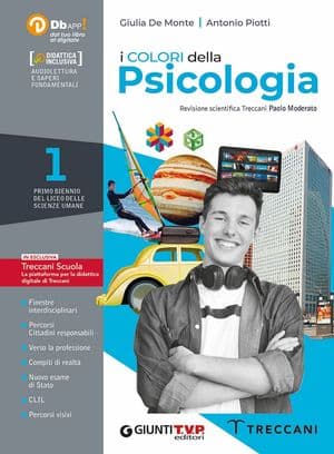 Copertina Colori Della Psicologia 1 Biennio