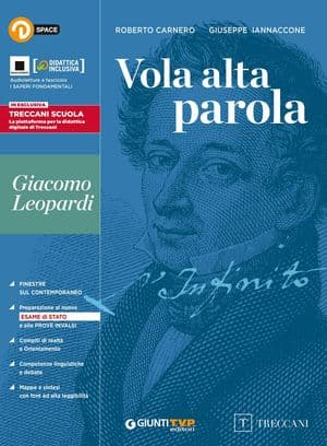 Copertina Vola Alta Parola - Leopardi