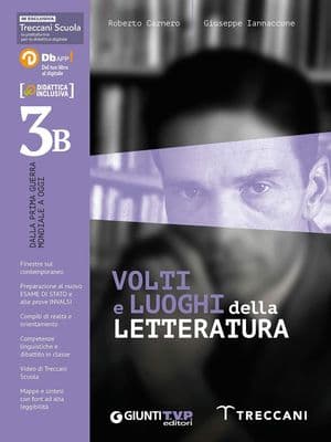 Copertina Volti E Luoghi Della Letteratura 3/B
