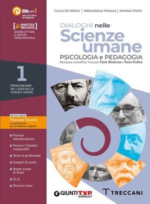 Copertina Dialoghi Nelle Scienze Umane 1 Biennio + Saperi Fondamentali