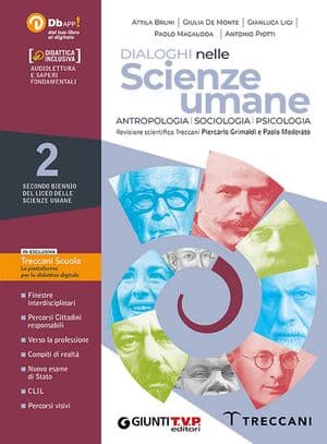 Copertina Dialoghi Nelle Scienze Umane 2 Biennio + Saperi Fondamentali