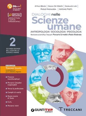 Copertina Dialoghi Nelle Scienze Umane 2 Biennio