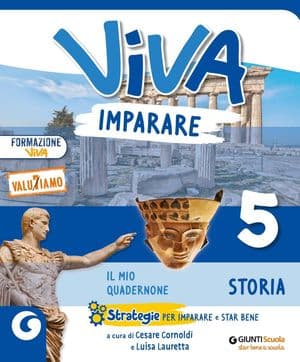 Copertina Viva Imparare Cl. 5  Antropologico