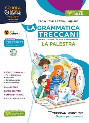Copertina Grammatica Treccani La Palestra Green