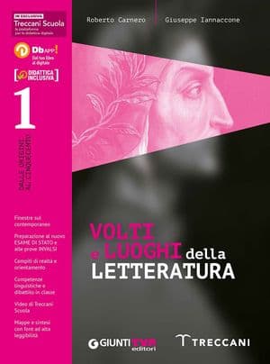 Copertina Volti E Luoghi Della Letteratura 1 + Scrittura