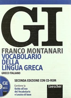 Copertina Vocabolario Della Lingua Greca "Gi" 2A Ed.+Cd-Rom