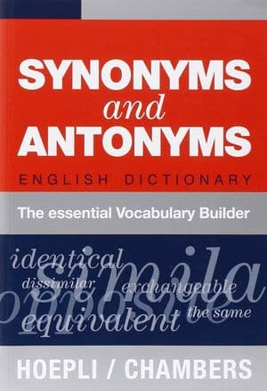Copertina Synonyms And Antonyms