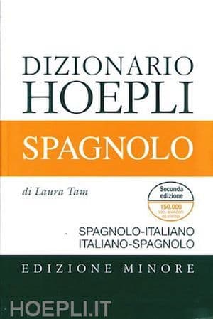 Copertina Dizionario Hoepli Spagnolo