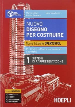 Copertina Nuovo Disegno Per Costruire. Nuova Edizione Openschool