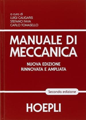 Copertina Manuale Di Meccanica