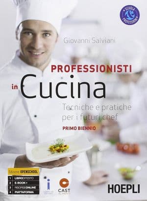 Copertina Professionisti In Cucina Primo Biennio