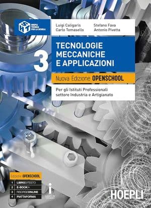 Copertina Tecnologie Meccaniche E Applicazioni Nuova Edizione Openschool
