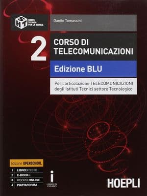 Copertina Corso Di Telecomunicazioni Edizione Blu