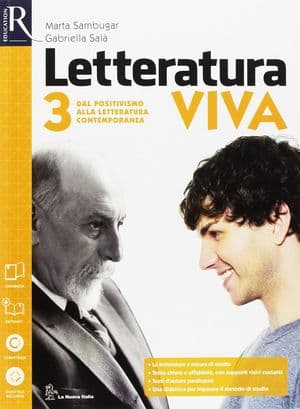 Copertina Letteratura Viva Classe 3 + Alimentazione Ospitalita-Libro Misto Con Openbook