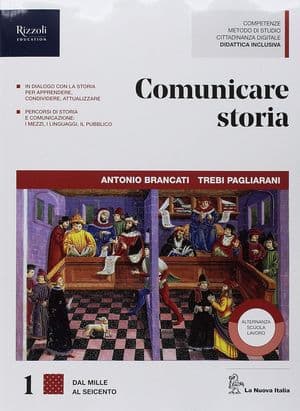 Copertina Comunicare Storia - Libro Misto Con Hub Libro Young