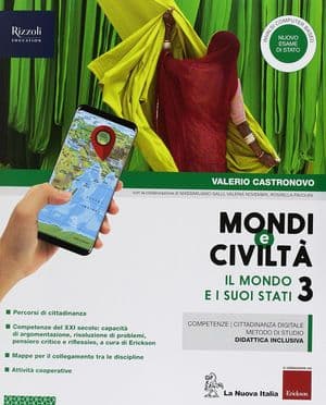 Copertina Mondi E Civilta' - Libro Misto Con Hub Libro Young
