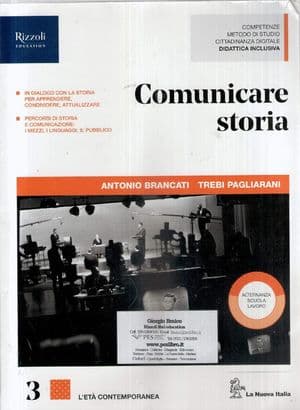 Copertina Comunicare Storia - Libro Misto Con Hub Libro Young