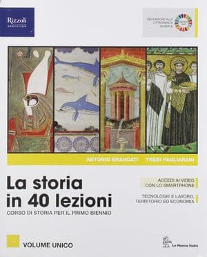 Copertina Storia In 40 Lezioni (La)  Libro Misto Con Libro Digitale