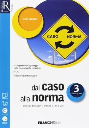 Copertina Dal Caso Alla Norma Classe 3 - Libro Misto Con Openbook