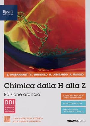 Copertina Chimica Dalla H Alla Z Edizione Arancio - Libro Misto Con Libro Digitale