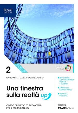 Copertina Finestra Sulla Realta' Up (Una) Libro Misto Con Libro Digitale