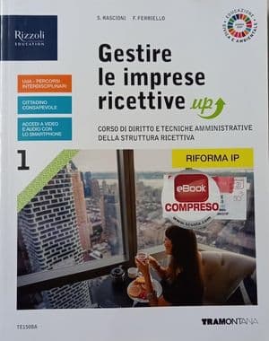 Copertina Gestire Le Imprese Ricettive Up - Libro Misto Con Libro Digitale