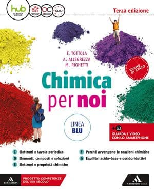 Copertina Chimica Per Noi Blu