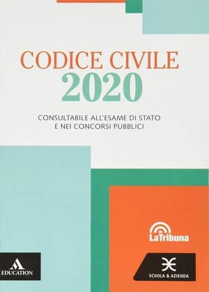Copertina Codice Civile 2020
