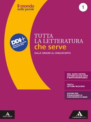 Copertina Mondo Nelle Parole. Tutta La Letteratura Che Serve (Il)