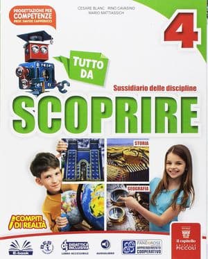 Copertina Tutto Da Scoprire 4 Plus - Sto/Geo