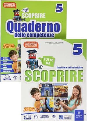 Copertina Tutto Da Scoprire 5 Plus - Sto/Geo