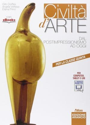 Copertina Civilta' D'Arte. Edizione Arancio - Classe Quinta