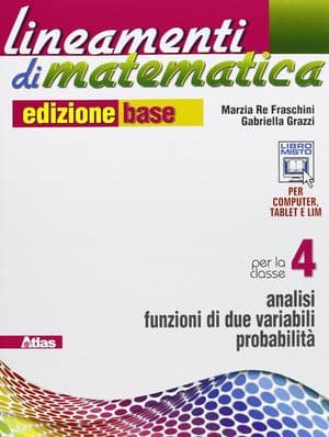 Copertina Lineamenti Di Matematica 4 - Edizione Base