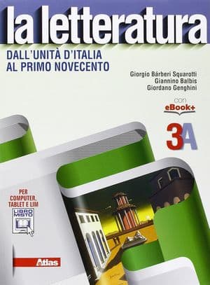 Copertina Letteratura (La) 3A + 3B
