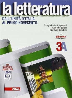 Copertina Letteratura (La) 3A