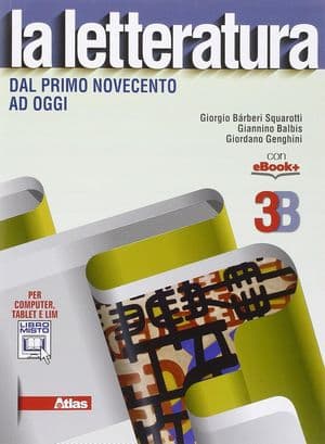 Copertina Letteratura (La) 3B