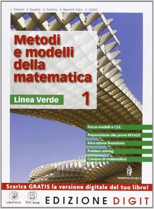 Copertina Metodi E Modelli Della Matematica - Linea Verde