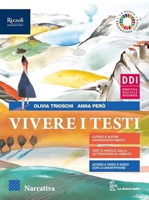 Copertina Vivere I Testi - Libro Misto Con Libro Digitale