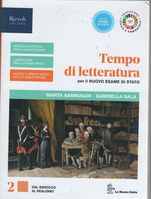 Copertina Tempo Di Letteratura Per Il Nuovo Esame Di Stato
