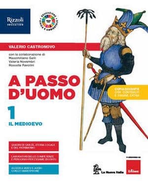 Copertina A Passo D'Uomo - Libro Misto Con Libro Digitale