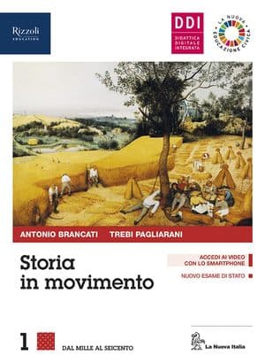 Copertina Storia In Movimento Libro Misto Con Libro Digitale