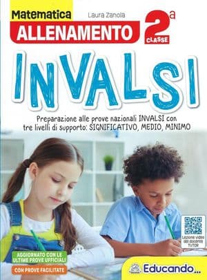 Copertina Allenamento Invalsi Matematica - Classe 2A