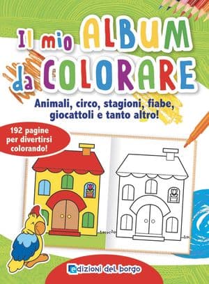 Copertina Il Mio Album Da Colorare