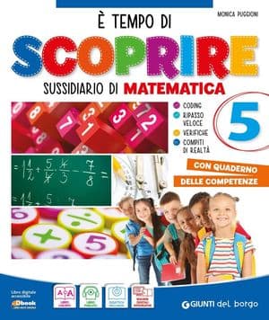 Copertina E' Tempo Di Scoprire  Matem.  5
