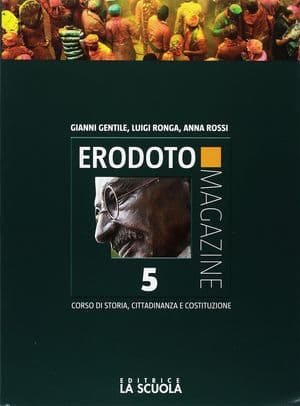 Copertina Erodoto Magazine Triennio 5 + Interrog 5 + Clil  Kit Ed Al