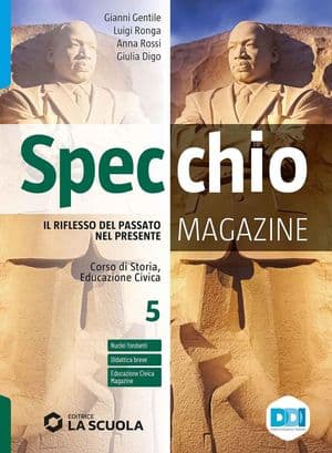Copertina Specchio Magazine Vol. 5 + Verso L'Esame + Clil 5 Kit