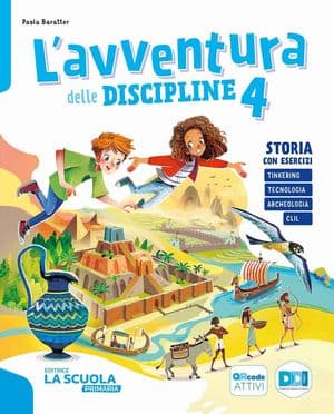 Copertina Avventura Delle Discipline Volume Unico Storia Geo 4 Kit (L')