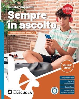 Copertina Sempre In Ascolto - Volume Unico + Temi Per L'Irc