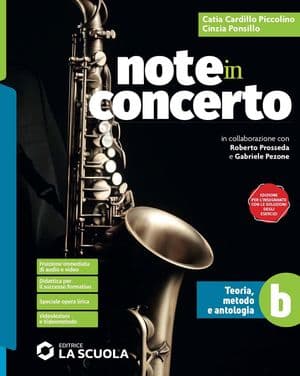 Copertina Note In Concerto - Tomo B